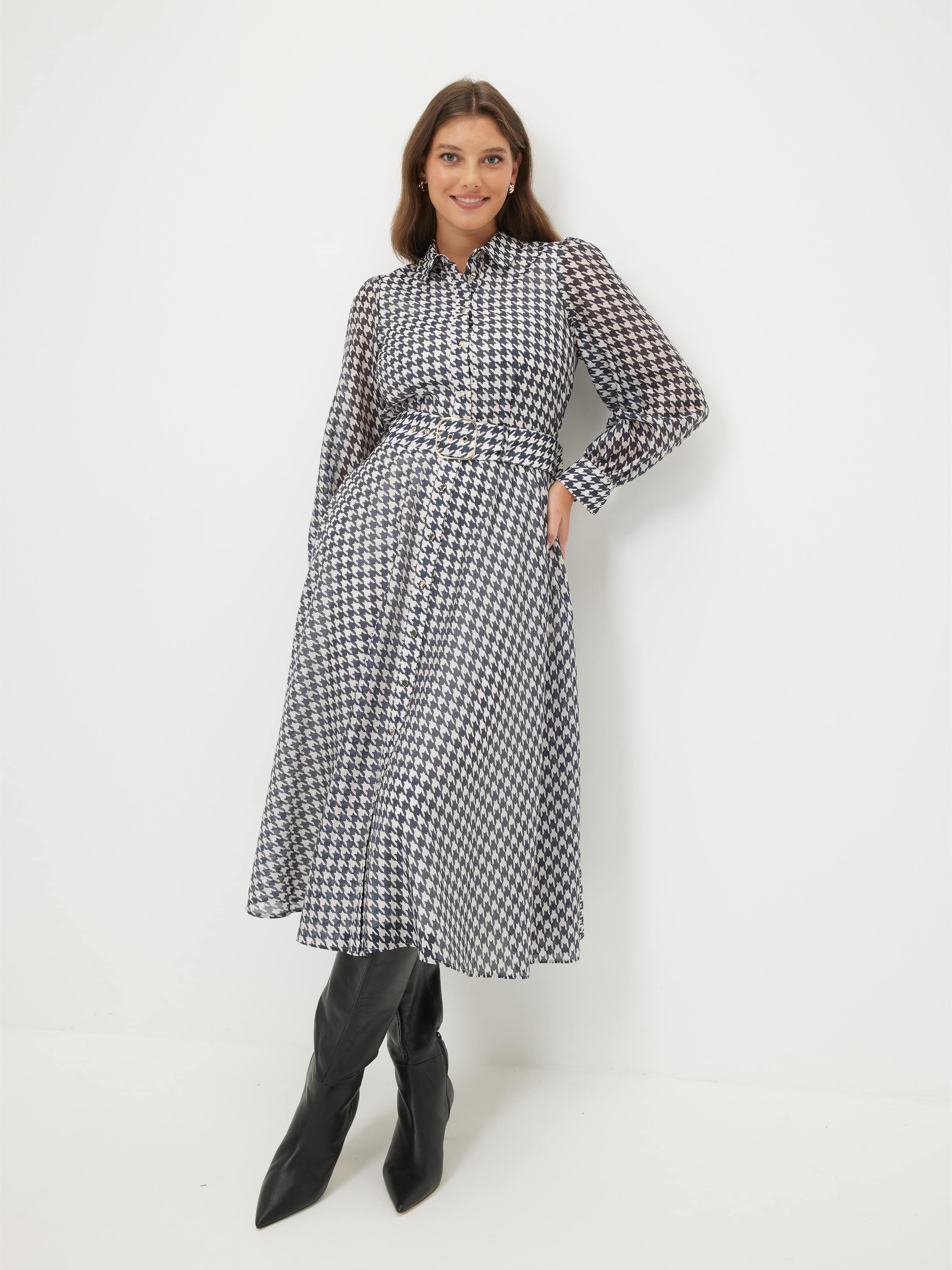 Pippa Midi Shirt Dress                                                                                                          