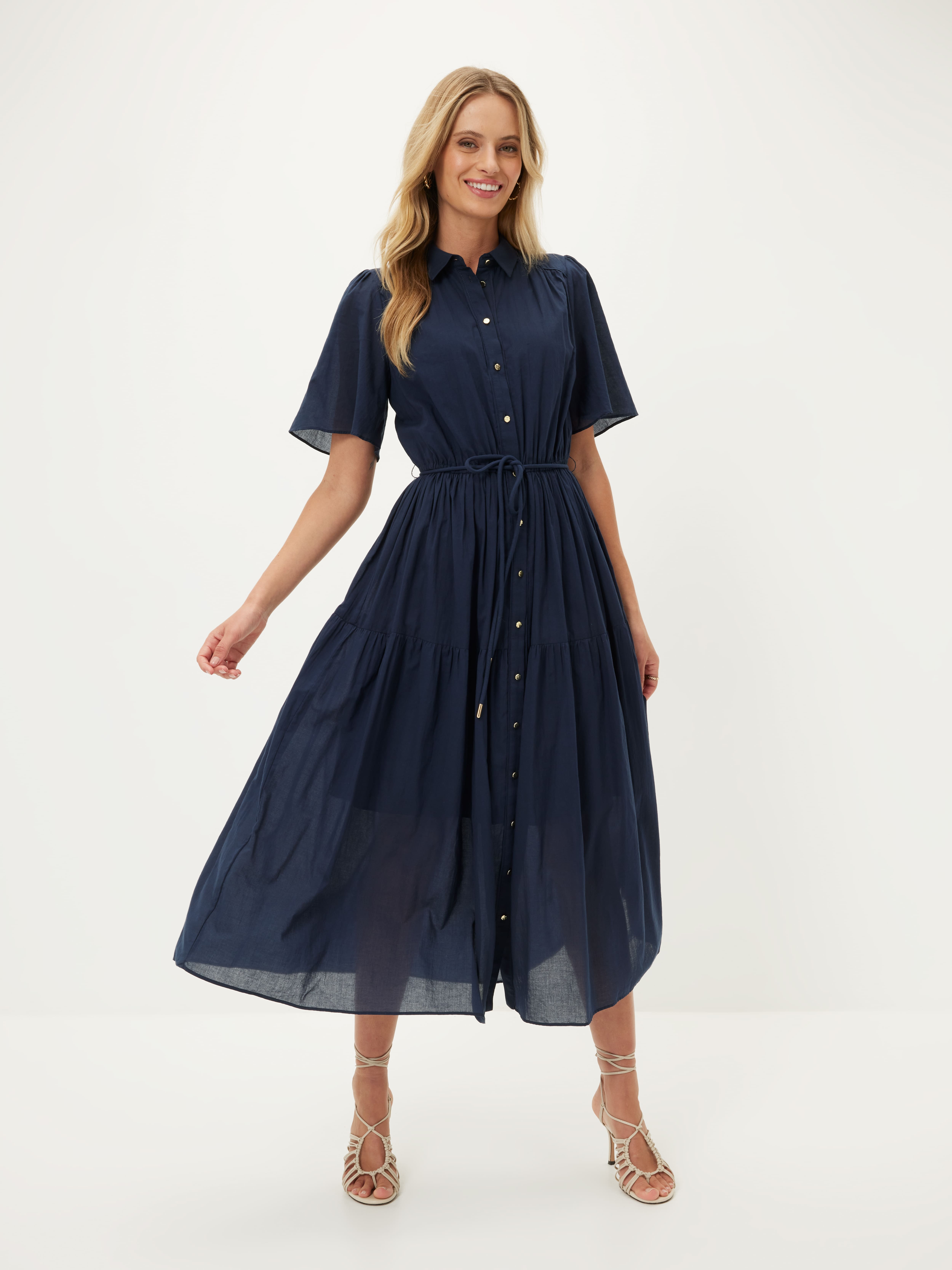 Zosia Midi Shirt Dress                                                                                                          