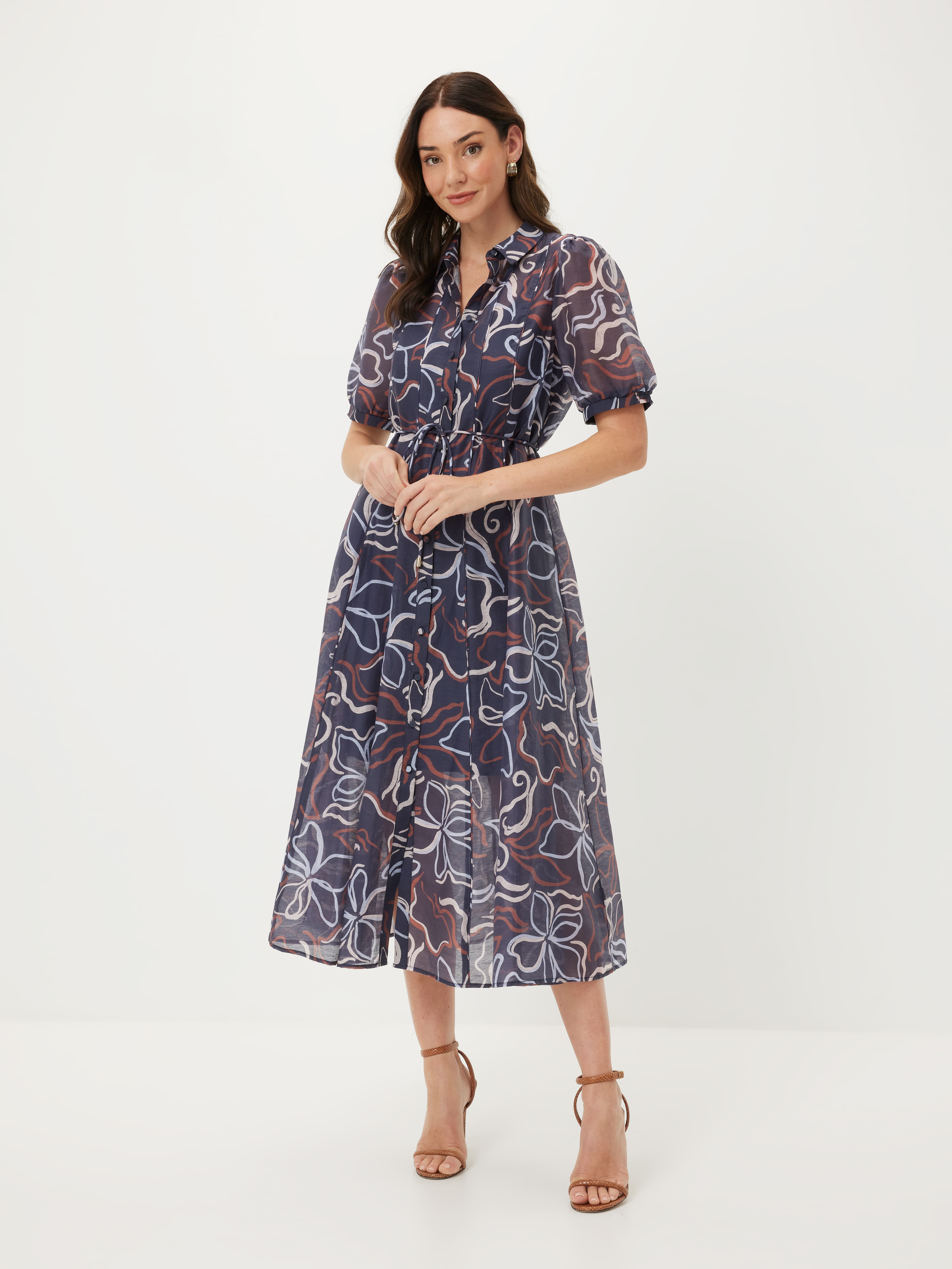 Channa Midi Shirt Dress                                                                                                         