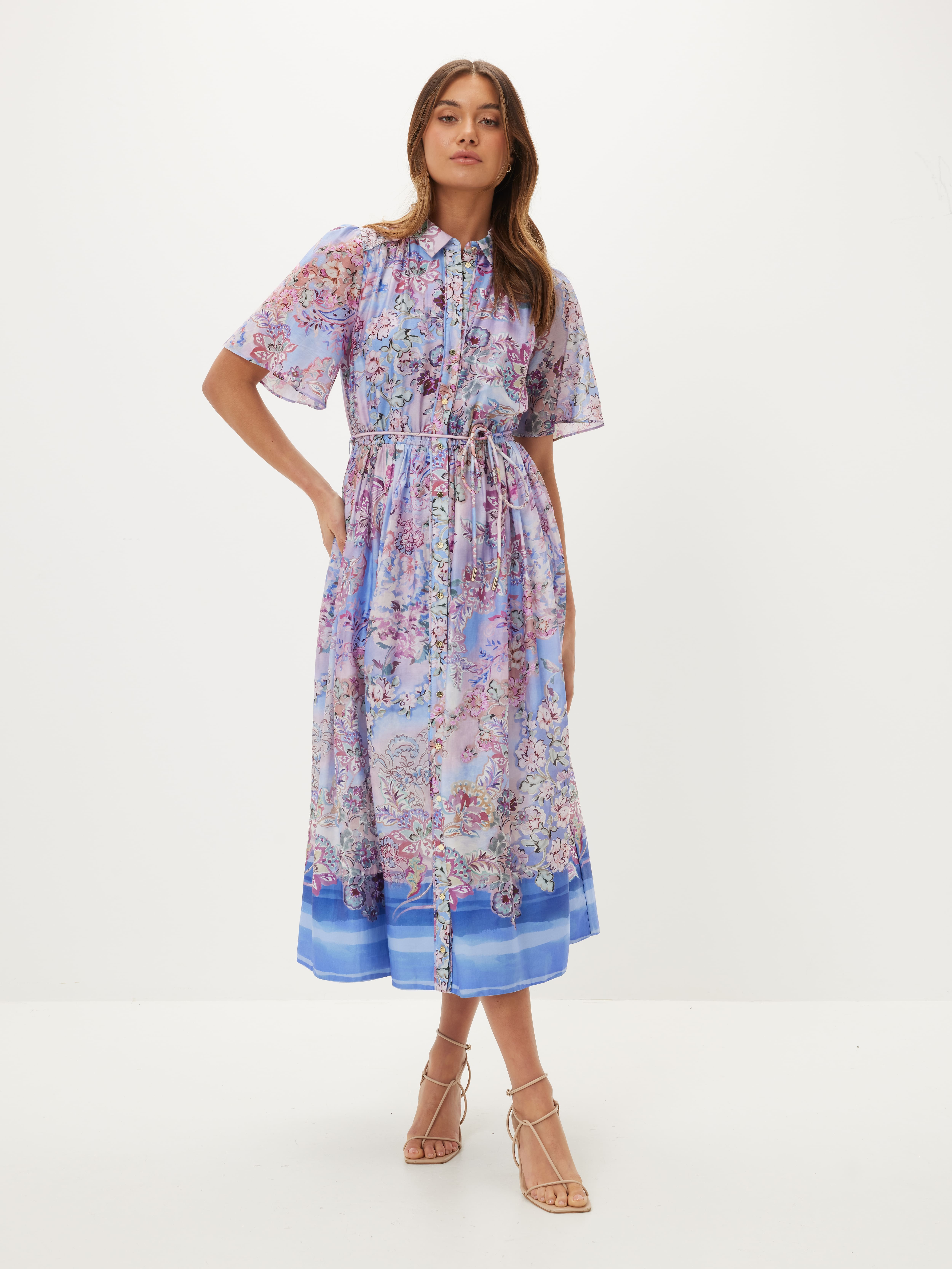 Zosia Midi Shirt Dress                                                                                                          