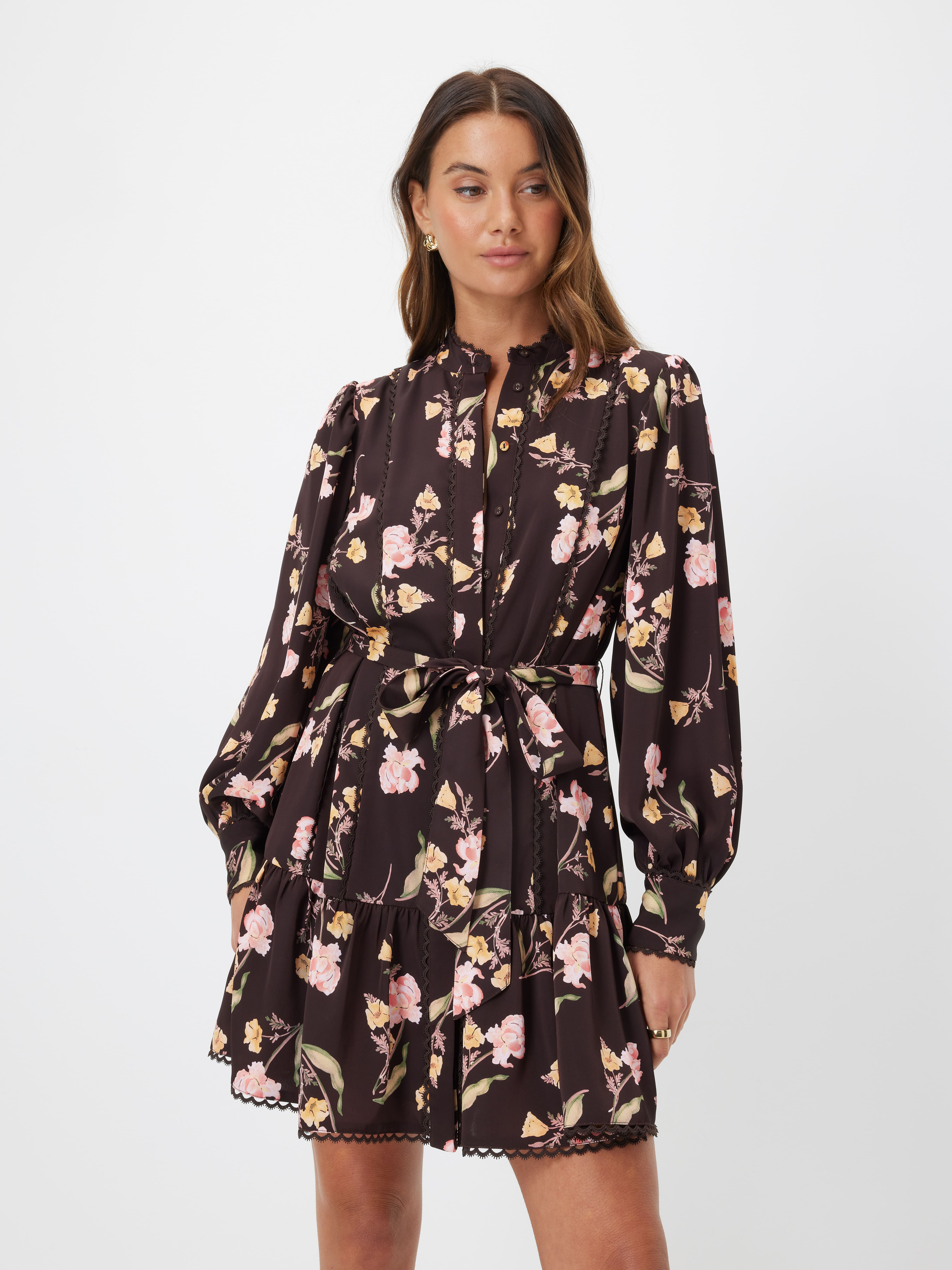 Olivia Trim Shirt Dress                                                                                                         