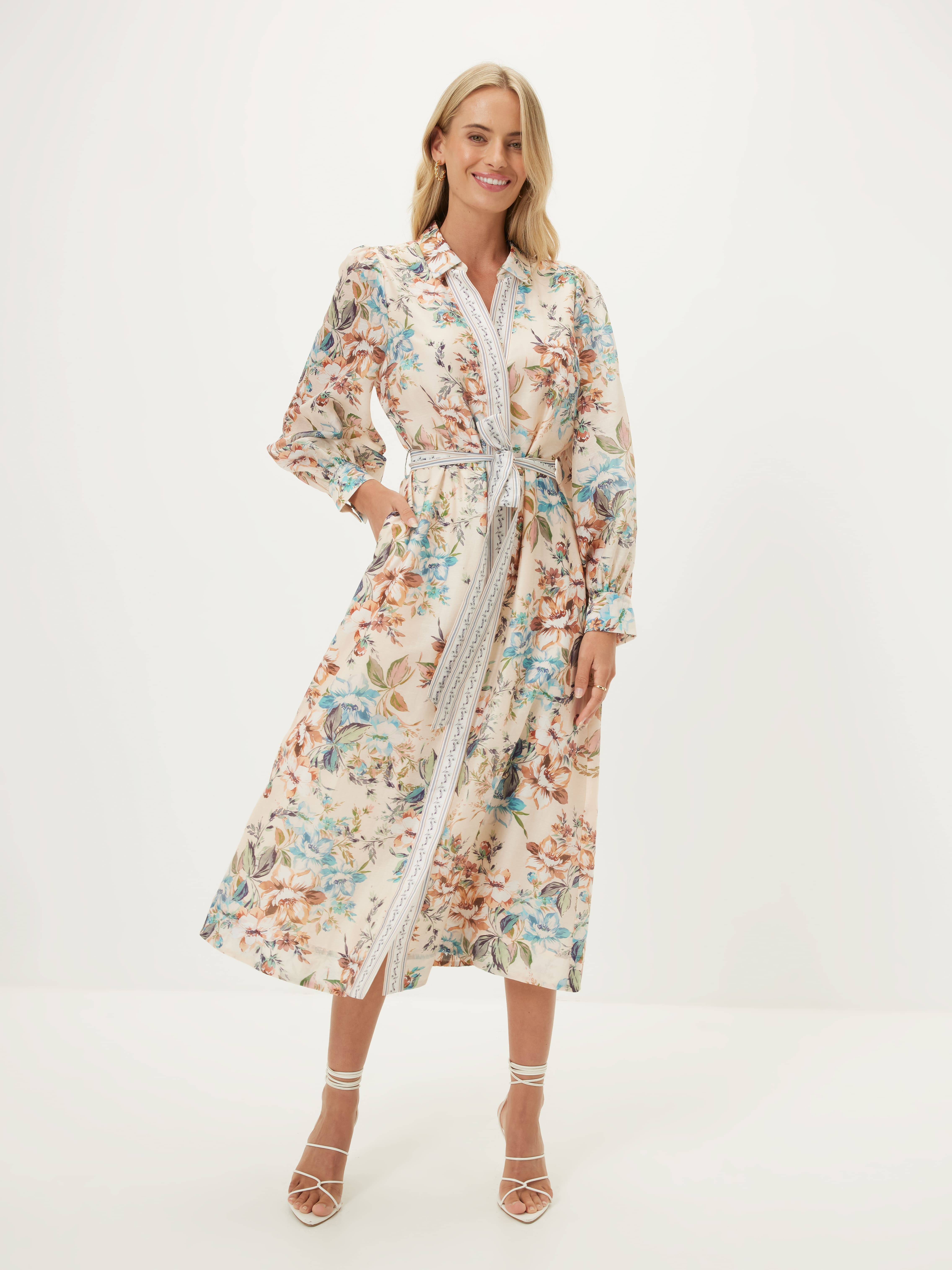 Vanessa Midi Shirt Dress                                                                                                        