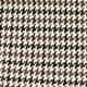 Brown Houndstooth